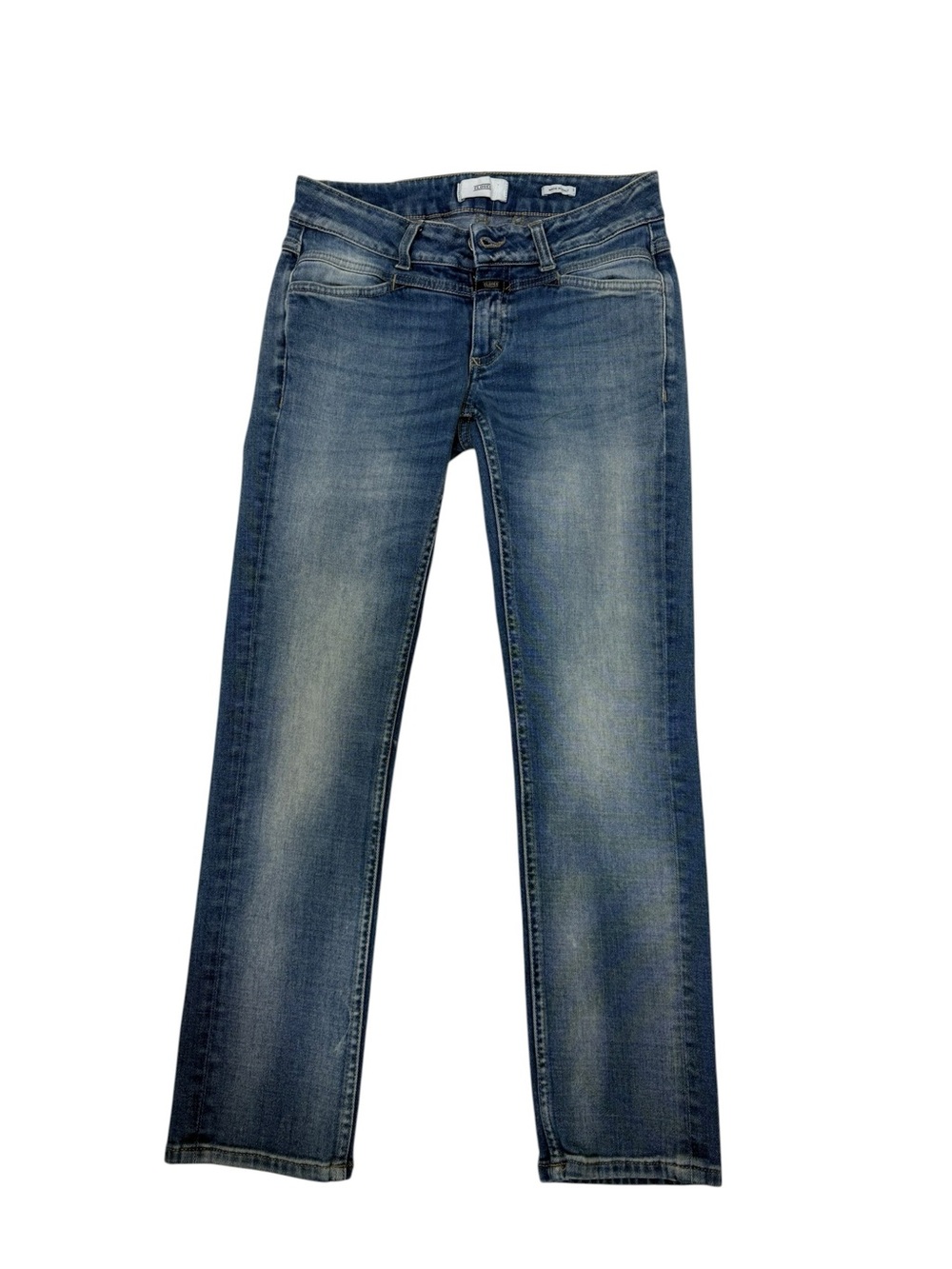 Closed Jeans Women’s Size 24 Medium Wash Straight Leg Candiani Italian Denim